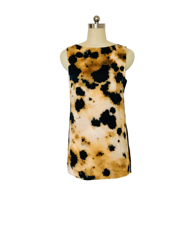 Animal Print Silk Satin Tank top -  ( 50% OFF )