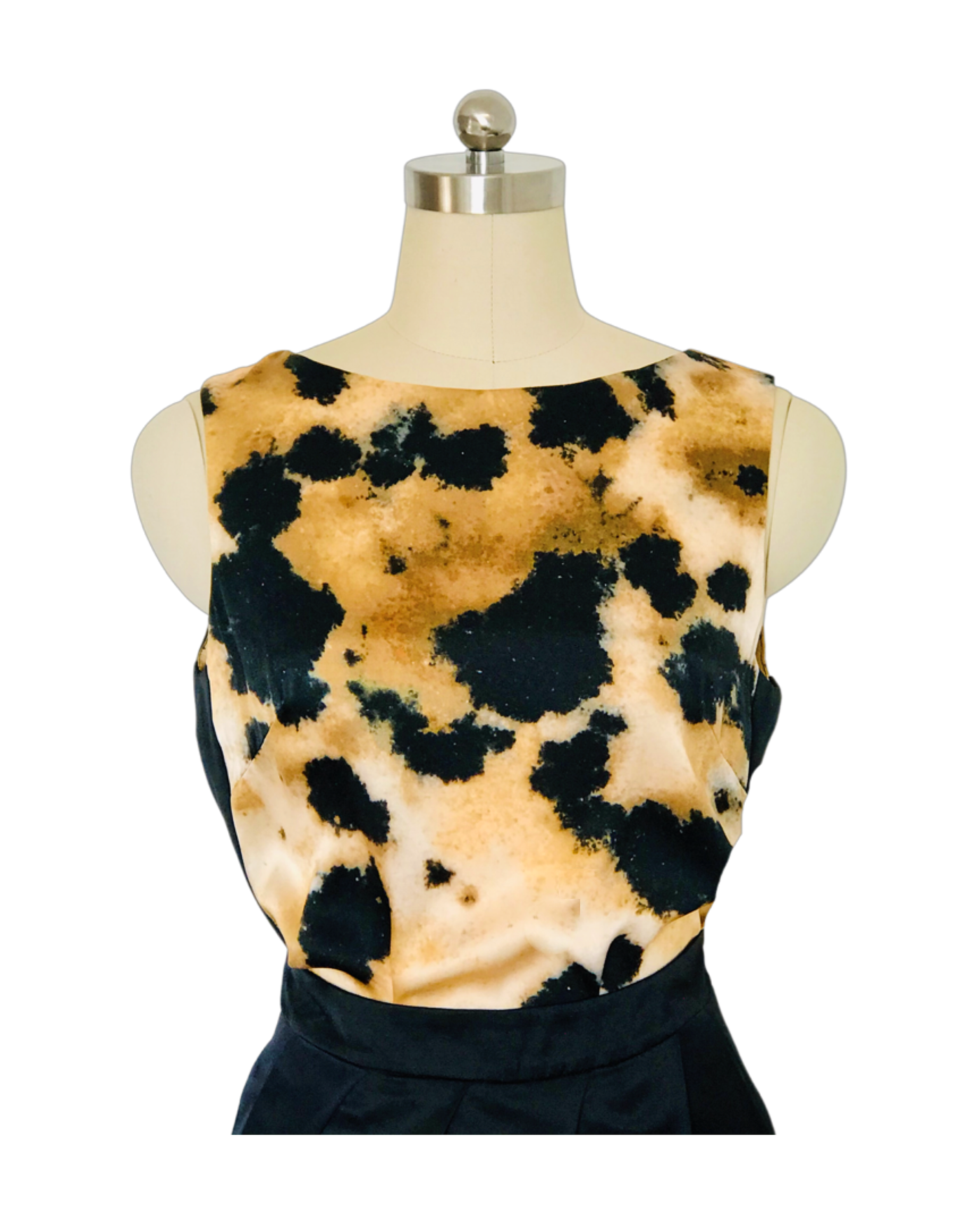 Animal Print Silk Satin Tank top -  ( 50% OFF )