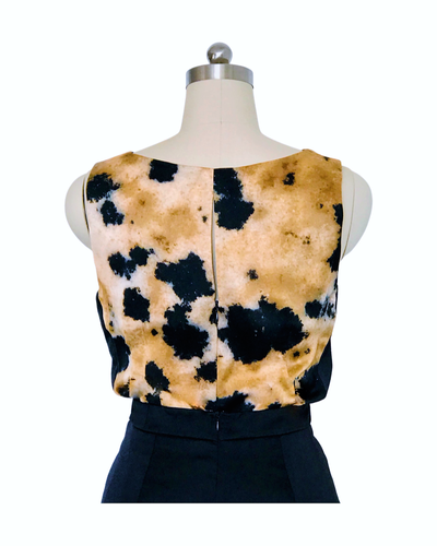 Animal Print Silk Satin Tank top -  ( 50% OFF )