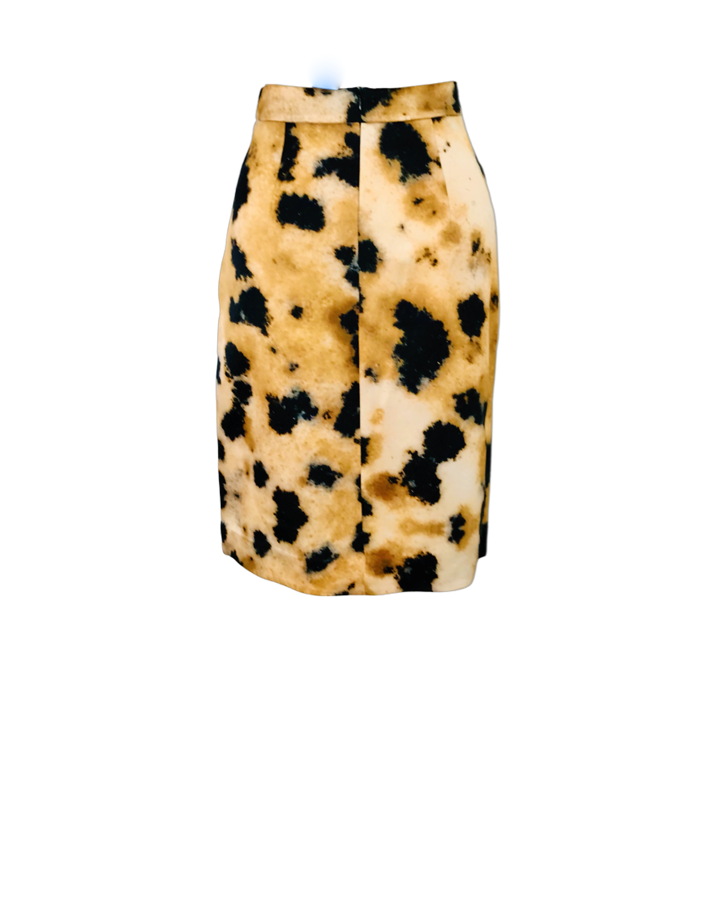 Animal Print Pleated Wrap Skirt - ( 50% OFF )