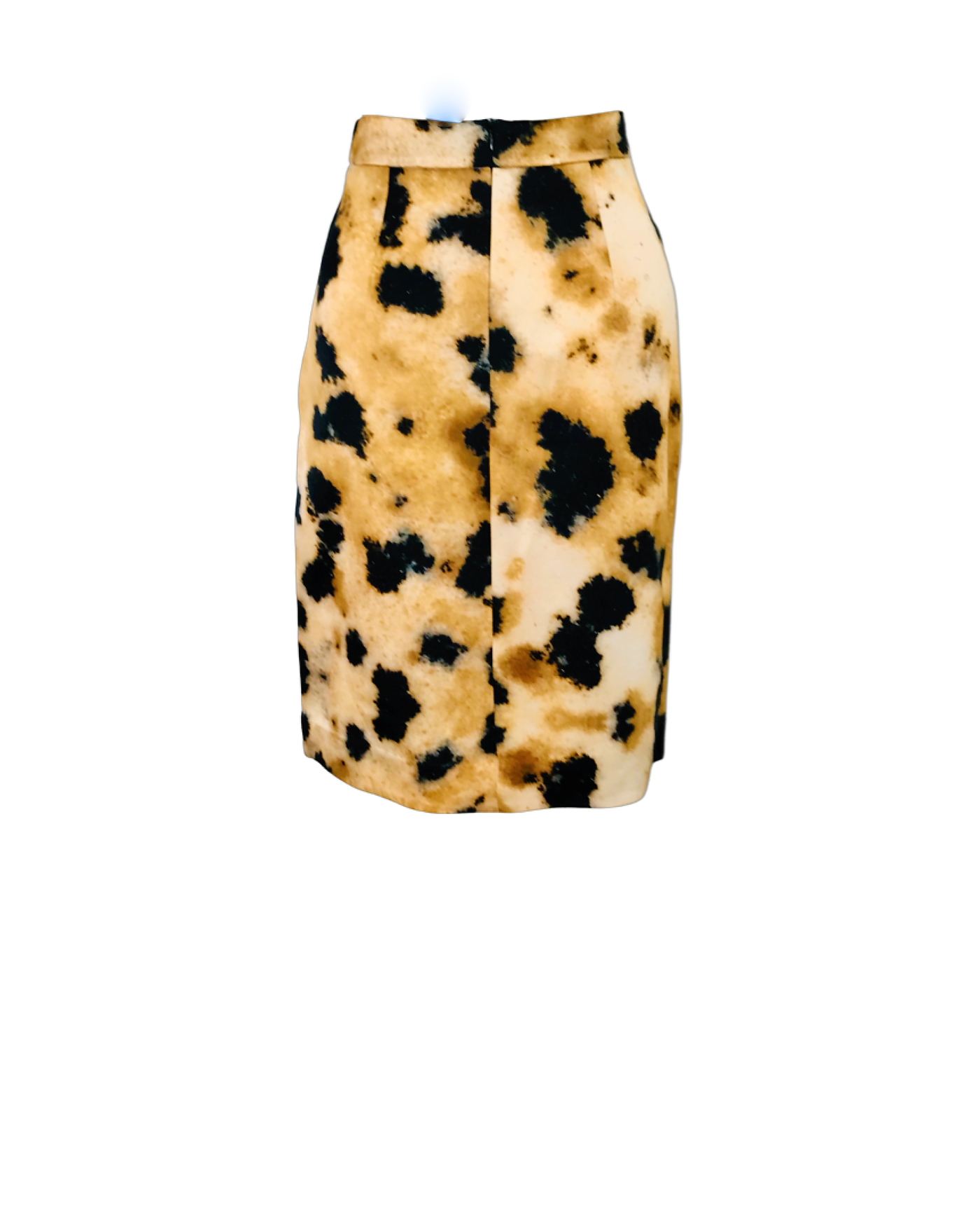 Animal Print Pleated Wrap Skirt - ( 50% OFF )