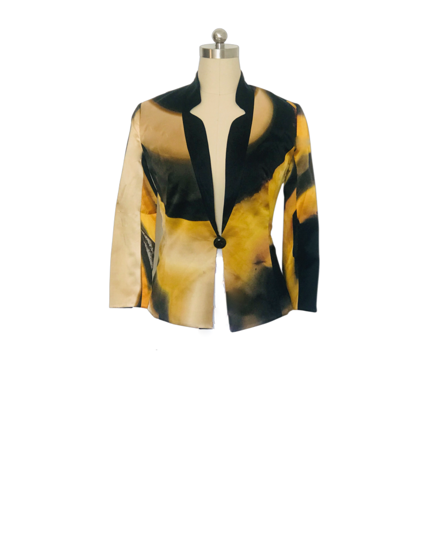 Tiger Eye Print Jacket / Black reversible - ( 50%OFF )